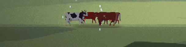 Las vacas de Ruth son abducidas mientras pastan.